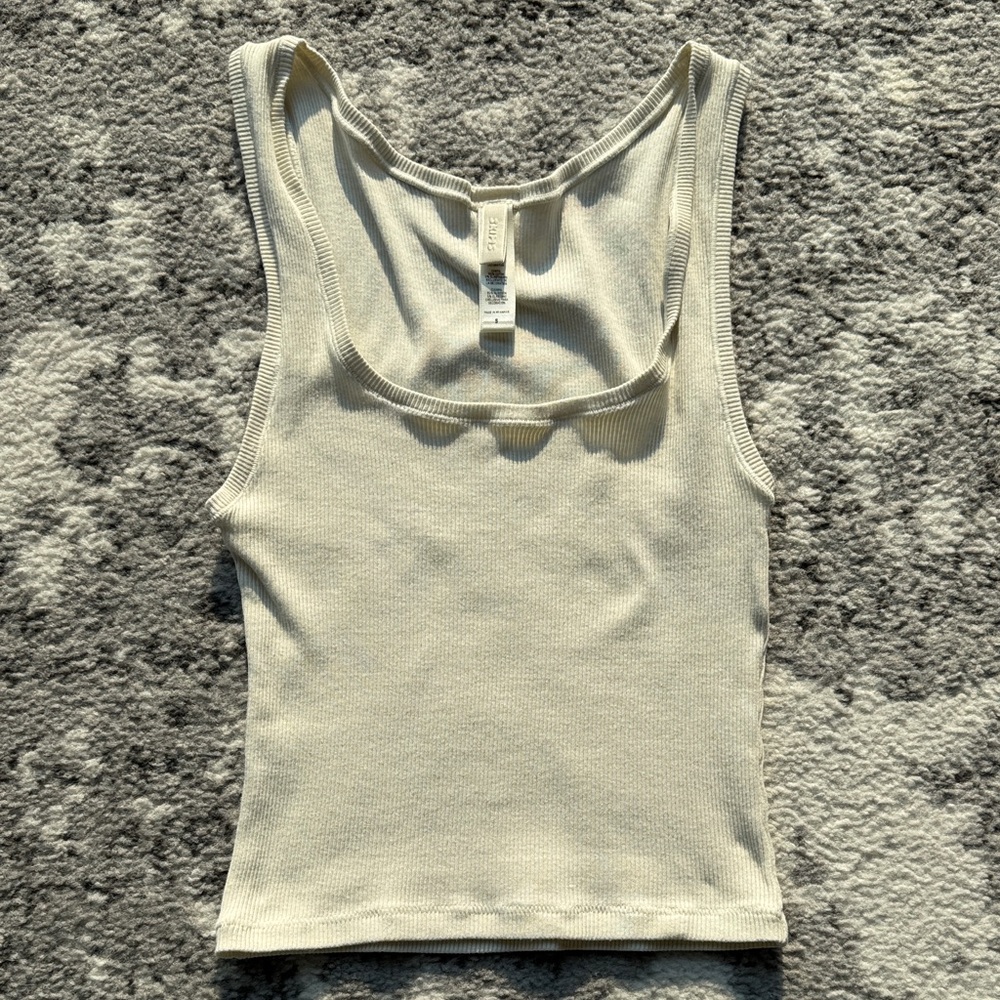 skims cotton ribbed tank